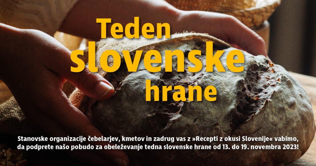 TEDEN SLOVENSKE HRANE 13. – 17. 11.